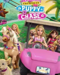 Chị em Barbie đuổi theo các chú cún