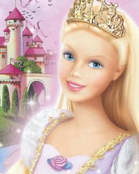 Barbie vào vai Rapunzel